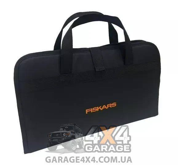 Подарунковий набір Fiskars: туристична топірка X7 + складана пилка SW75 + ніж у чохлі (2021273) 2021273 фото