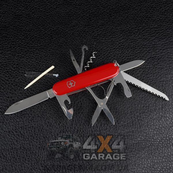 Нож складной, мультитул Victorinox Huntsman (91мм,15 функций), красный 1.3713 1870743681 фото