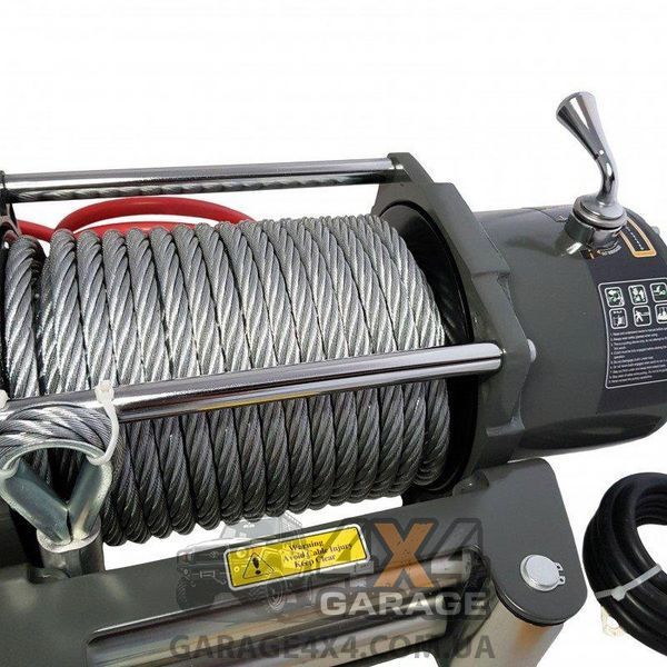 Лебідка 24В для вантажівки, тягача, евакуатора Kangaroowinch 20000 (9090 кг) K20000E-24V фото