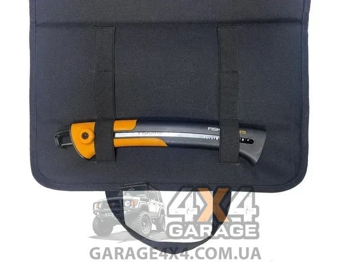 Подарунковий набір Fiskars: туристична топірка X7 + складана пилка SW75 + ніж у чохлі (2021273) 2021273 фото