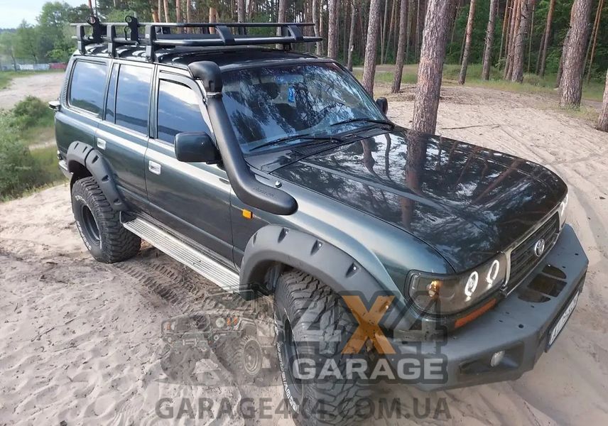 Пластикові розширювачі арок для позашляховика Toyota Land Cruiser 80 (Фендера/ABS-пластик) FF-LC80 фото