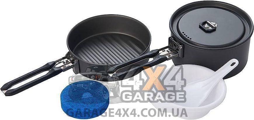 Набір туристичного посуду для приготування їжі Fire-Maple FEAST 1 (Black) FEAST 1 (black) фото