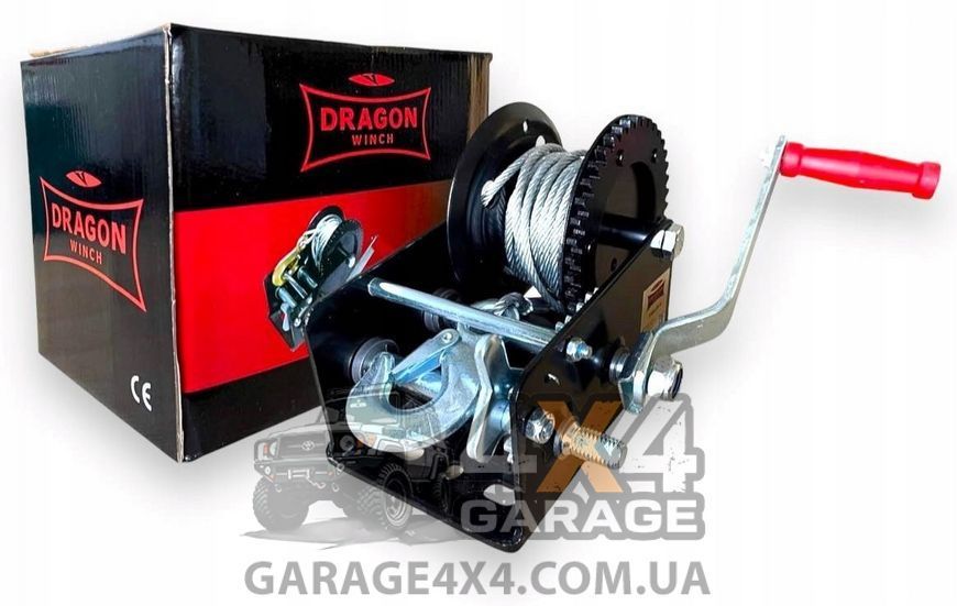 Ручная лебедка Dragon Winch DWK-25V (стальной трос) DWK-25V фото