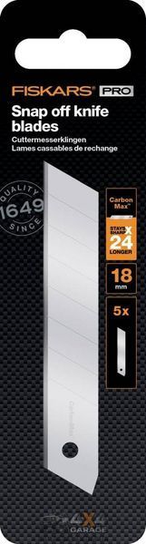 Змінні леза Fiskars Pro CarbonMax 18 мм 5 шт. 1027232 фото