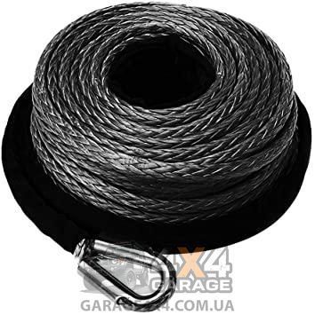 Синтетичний (кевларовий) трос Dyneema SK-78 30м 10мм TK0056+hook фото