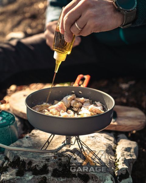 Набір туристичного посуду Fire-Maple FEAST 2: каструля, чайник, сковорідка та посуд FEAST2orange фото