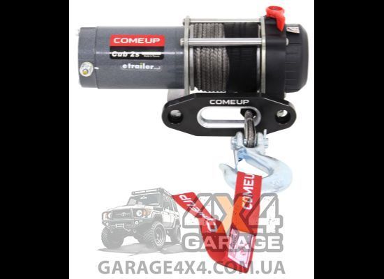 Лебідка для квадроцикла 1000 кг / 12В (синтетичний трос) Come Up CUB 2s 122112 фото