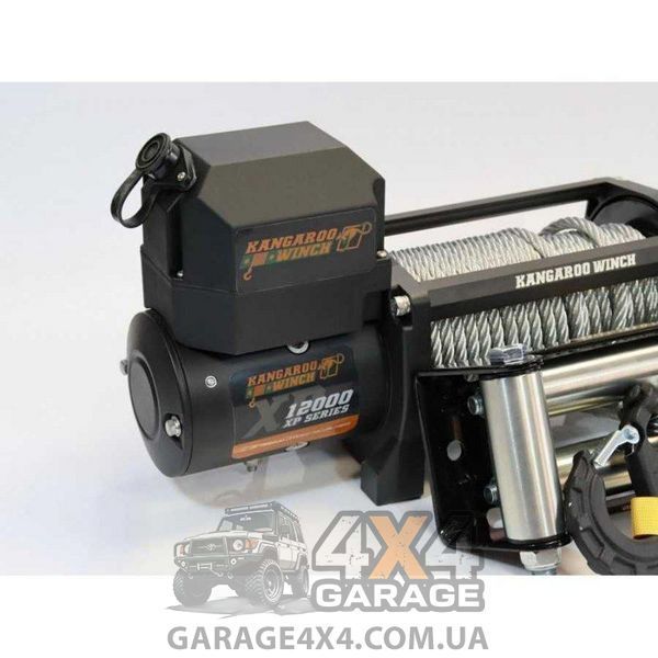 Швидкісна автомобільна лебідка Kangaroowinch K12000XP (12в, Стальний трос) K12000XP фото