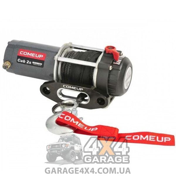 Лебідка для квадроцикла 1000 кг / 12В (синтетичний трос) Come Up CUB 2s 122112 фото