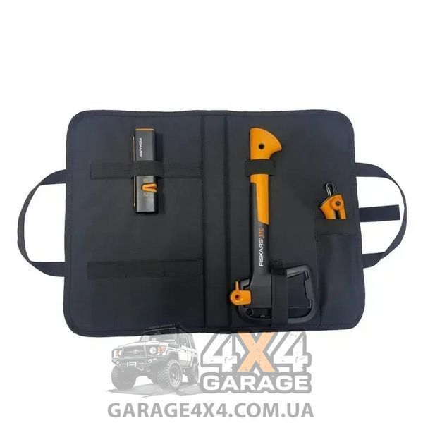 Подарунковий набір Fiskars: сокира X7 + точило Xsharp + пила SW73 (2021272) 2021272 фото