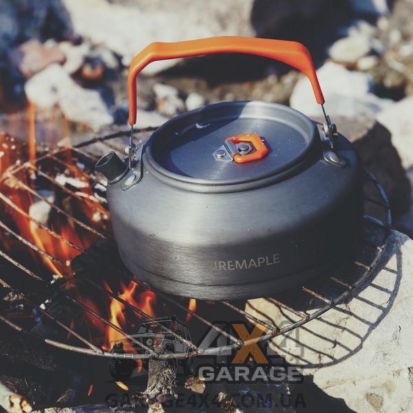 Набір туристичного посуду Fire-Maple FEAST 2: каструля, чайник, сковорідка та посуд FEAST2orange фото