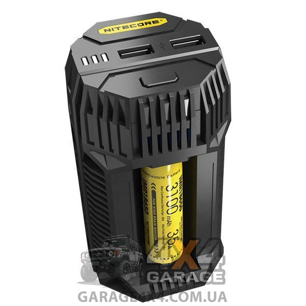 Зарядное устройство автомобильное Nitecore V2 6А - 2xUSB (2.1A) 6-1291 фото
