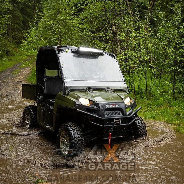 Лебедка для квадроцикла X-BULL 3000 (Стальной трос / 1361 кг) HRW3000A фото