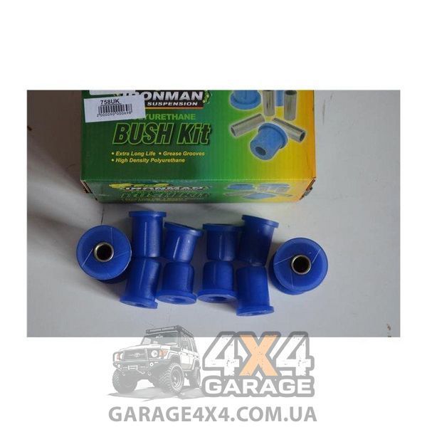 Полиуретановые втулки рессоры IronMan Toyota Hilux 1997-2005 758UK фото