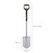 Штыковая лопата с закругленным лезвием Fiskars Xact 1066732 (с телескопической ручкой) 1066732 фото 2