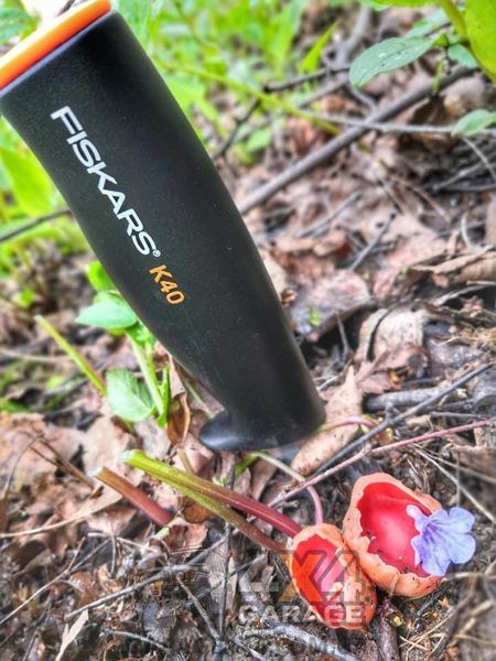 Нож Fiskars K40 с чехлом-кобурой на пояс (1001622) 1001622 фото