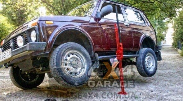 Реечный домкрат Hi-Lift Jack 1,2 метра (Оригинал США) HL-485 фото