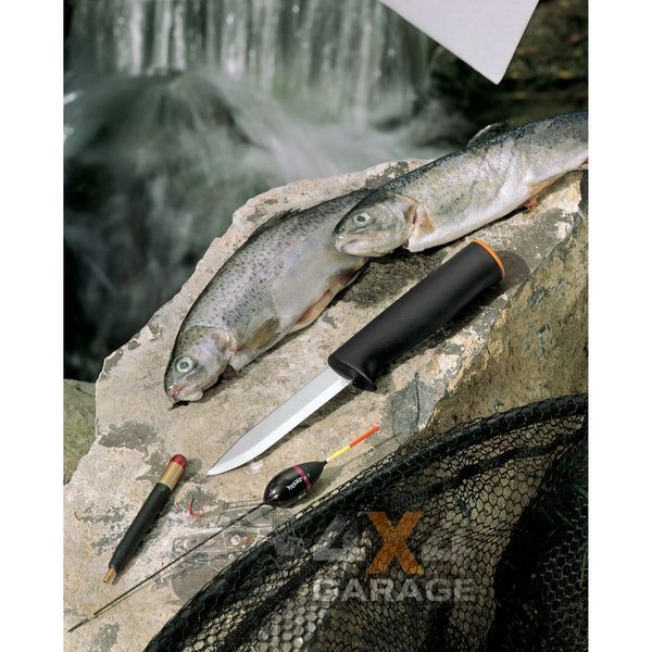 Нож Fiskars K40 с чехлом-кобурой на пояс (1001622) 1001622 фото