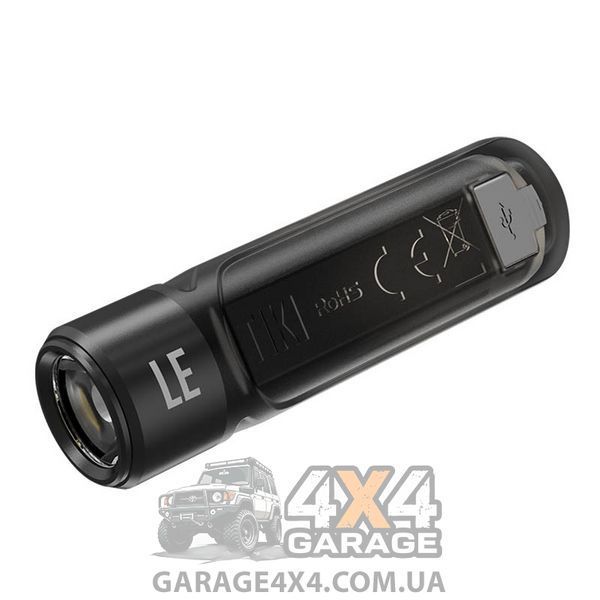 Фонарь наключный Nitecore TIKI LE (Osram P8 + Red + Blue LED, 300 люмен, 7 режимов, USB), черный 1870750172 фото