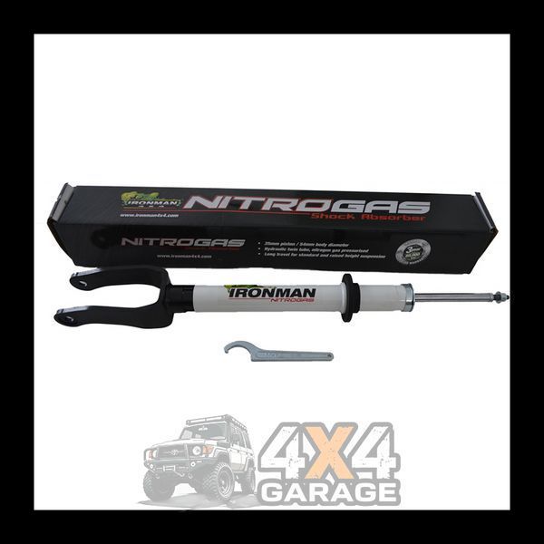Передний газомасляный амортизатор-стойка IronMan Jeep Grand Cherokee WK2 2011-2016 12735GR фото