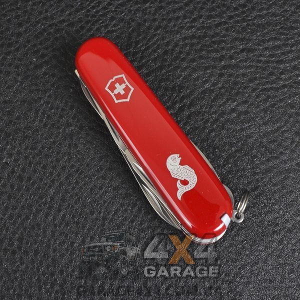 Ніж складаний, мультитул Victorinox Fisherman (91 мм, 17 функцій), червоний 1.4733.72 1870744654 фото