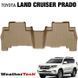 Задні килими бежеві WeatherTech в салон Toyota Land Cruiser Prado 150 10+ (Гумові) 452862 фото 1