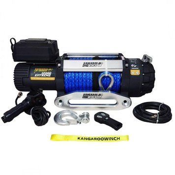 Лебідка для позашляховика 12 вольтів KangarooWinch 12500 Extreme (Синтетичний трос/6670 кг) K12500XT-SR фото