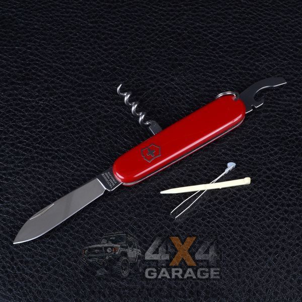 Нож складной, мультитул Victorinox Waiter (84мм, 9 функций), красный 0.3303 1870743684 фото