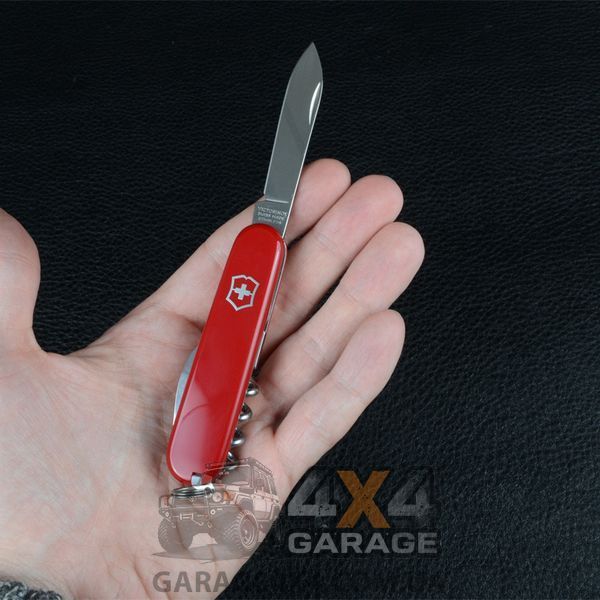 Нож складной, мультитул Victorinox Waiter (84мм, 9 функций), красный 0.3303 1870743684 фото