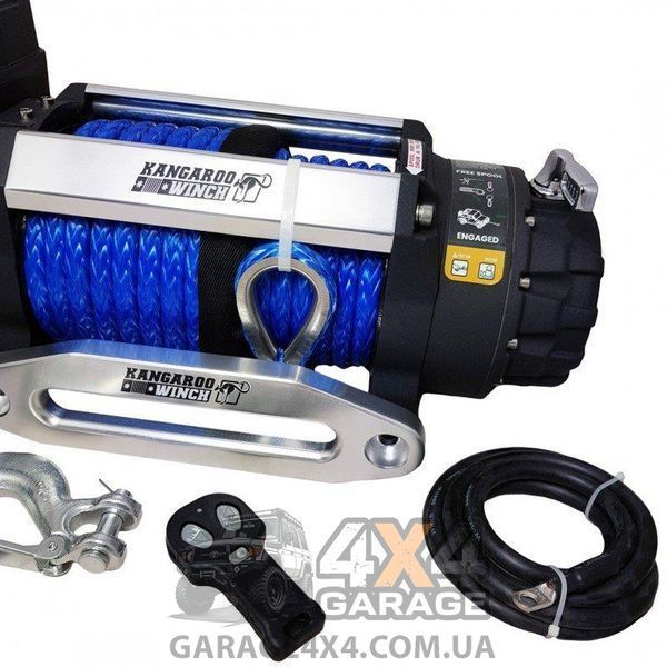 Лебідка для позашляховика 12 вольтів KangarooWinch 12500 Extreme (Синтетичний трос/6670 кг) K12500XT-SR фото