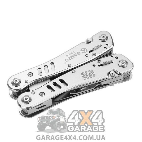 Многофункциональный инструмент, мультитул Ganzo G302-H, хром 1984644795 фото