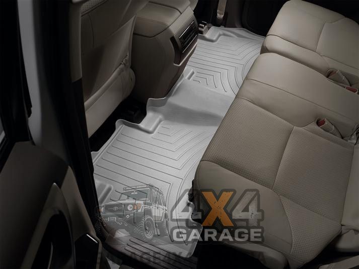 Сірі гумові автокилимки WeatherTech до салону Lexus GX 2010+ 462862 фото