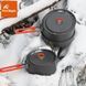 Набір туристичного посуду для приготування їжі на газовому пальнику Fire-Maple FEAST 3 Orange FEAST 3 orange фото 9