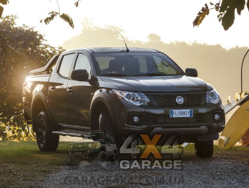 Посилений передній гальмівний диск DBA Street Series T2 Slot для Fiat Fullback 2016+ DBA2208S фото