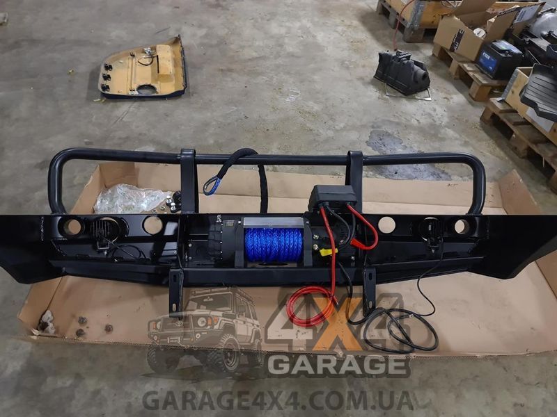 Лебідка для позашляховика 12 вольтів KangarooWinch 12500 Extreme (Синтетичний трос/6670 кг) K12500XT-SR фото